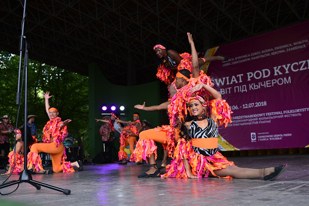 Barwny, międzynarodowy koncert w parkowym amfiteatrze