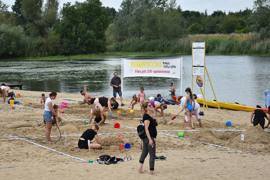 Wielka legnicka piaskownica. Konkurs rzeźby w piasku