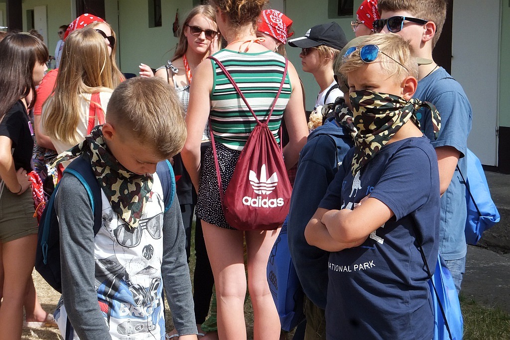 Nie narzekają na nudę uczestnicy obozu letniego w Dźwirzynie