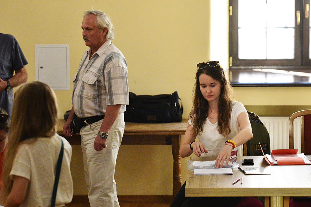 Przyszli aktorzy stanęli do castingu Studia Filmowego 