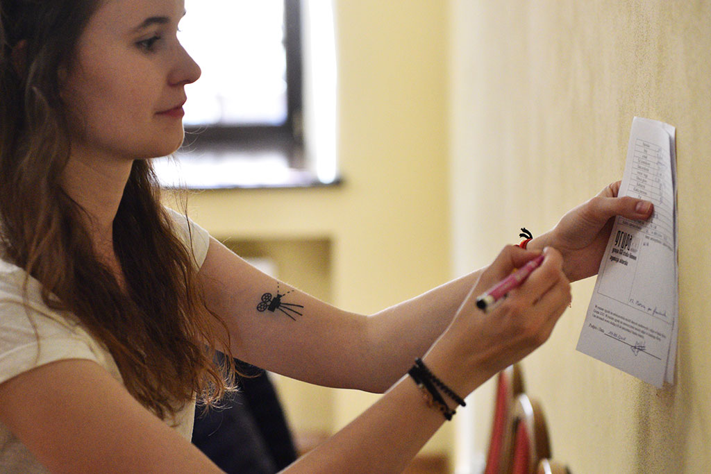 Przyszli aktorzy stanęli do castingu Studia Filmowego 