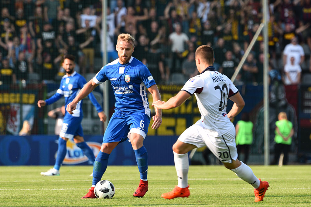 Historyczne zwycięstwo piłkarzy Miedzi Legnica w ekstraklasie