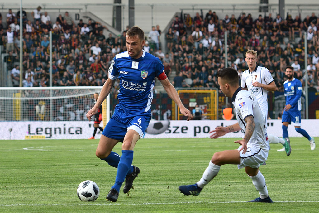 Historyczne zwycięstwo piłkarzy Miedzi Legnica w ekstraklasie