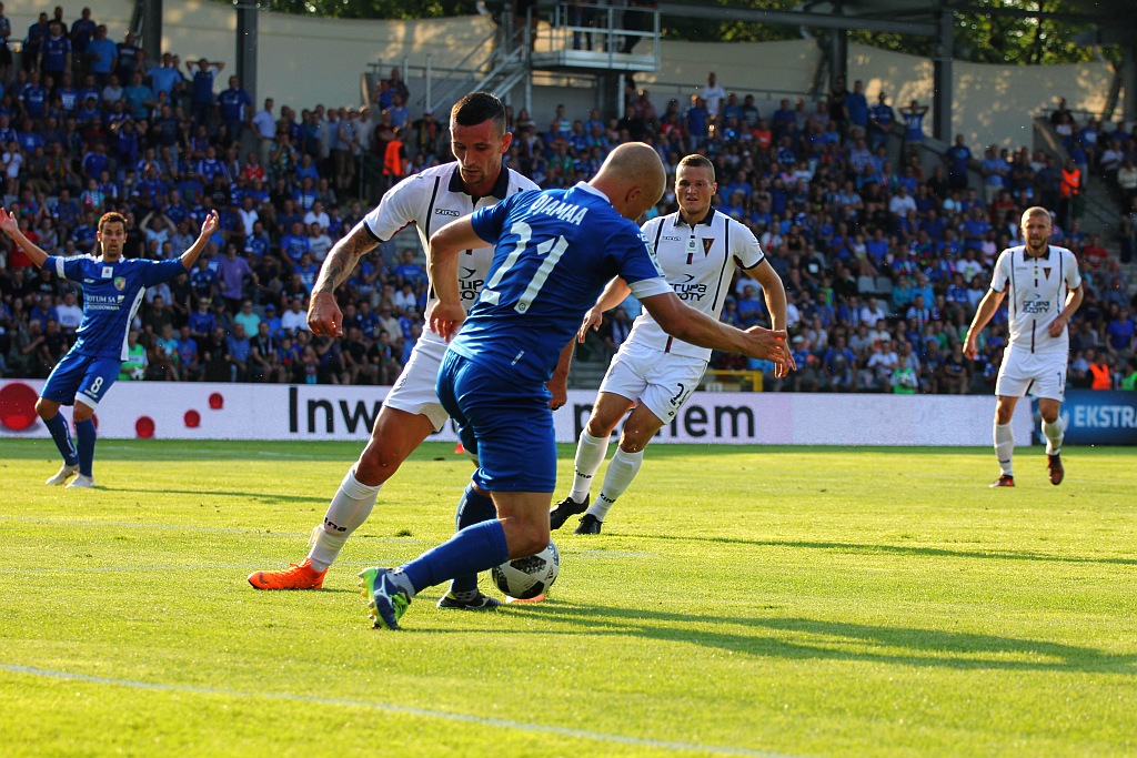 Lotto Ekstraklasa zawitała do Legnicy. Miedź lepsza od Pogoni