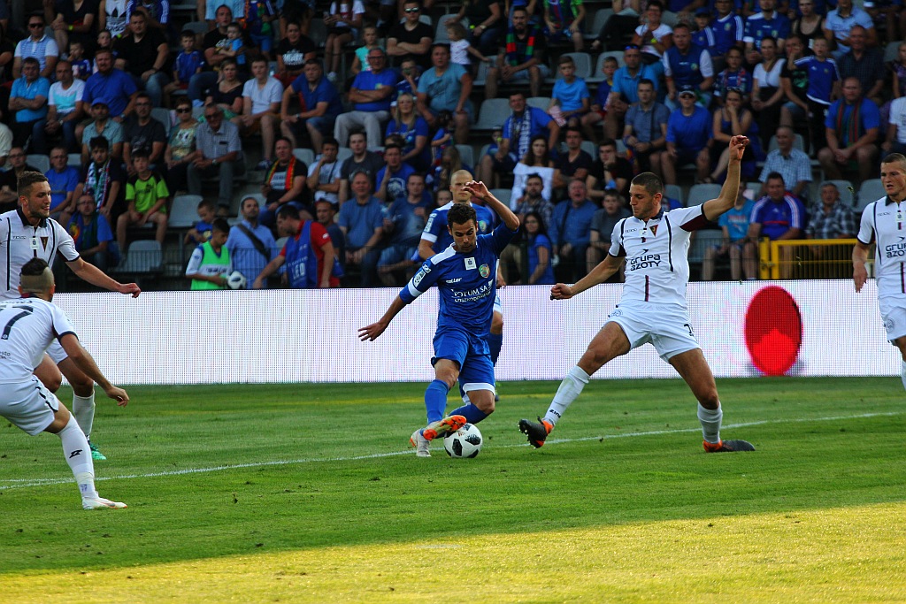 Lotto Ekstraklasa zawitała do Legnicy. Miedź lepsza od Pogoni