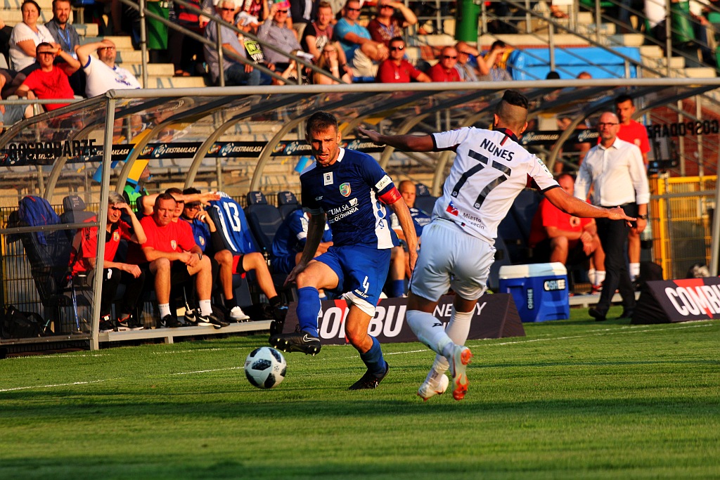 Lotto Ekstraklasa zawitała do Legnicy. Miedź lepsza od Pogoni