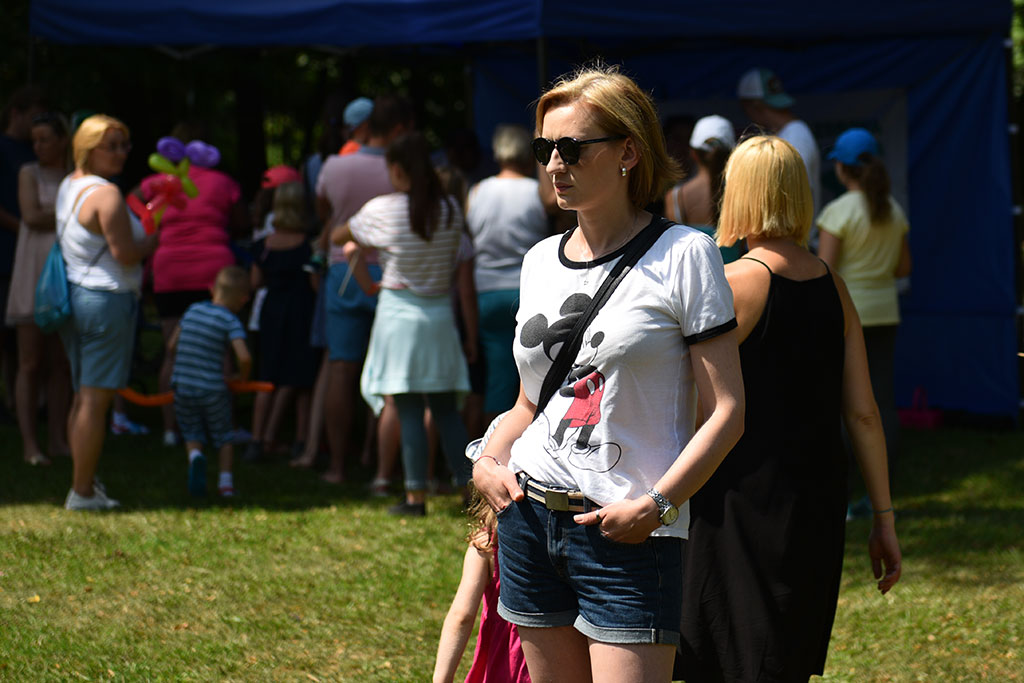 Niedzielny piknik na Polanie Angielskiej Parku Miejskiego