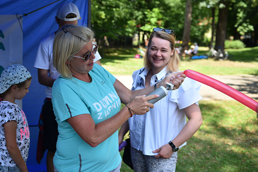 Niedzielny piknik na Polanie Angielskiej Parku Miejskiego