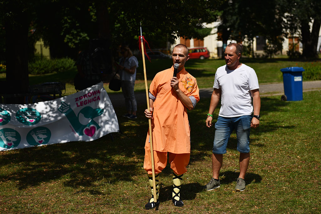 Niedzielny piknik na Polanie Angielskiej Parku Miejskiego