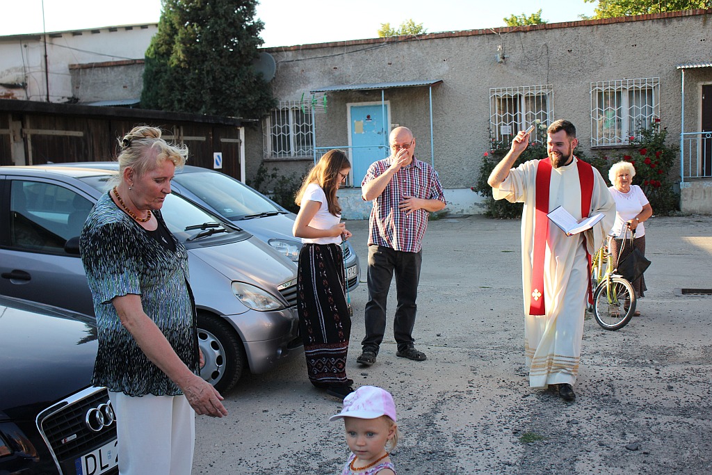 W dzień Świętego Krzystofa poświęcili swoje auta        
