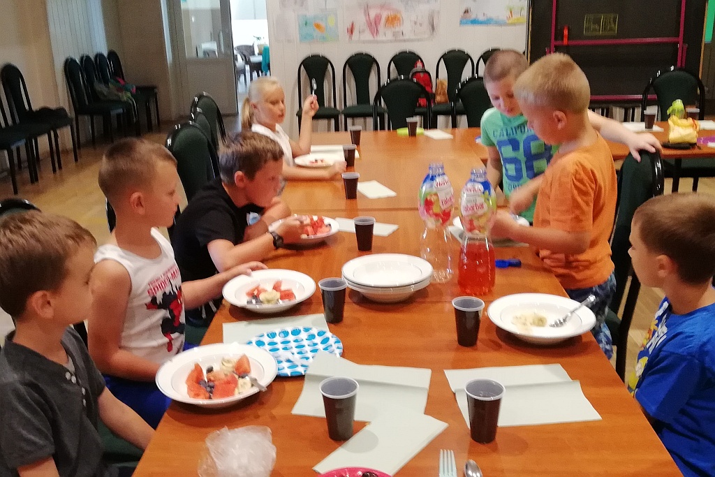 Dzieci z osiedla Piekary bawiły się na półkoloniach