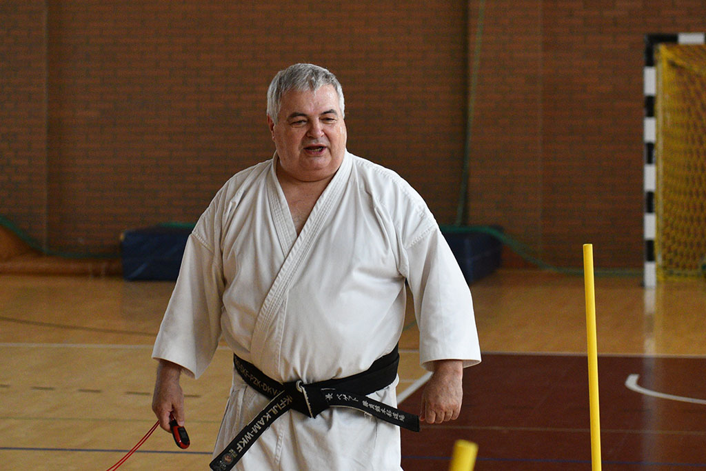 Staż karate z włoskim mistrzem Giuseppe Beghetto w Legnicy