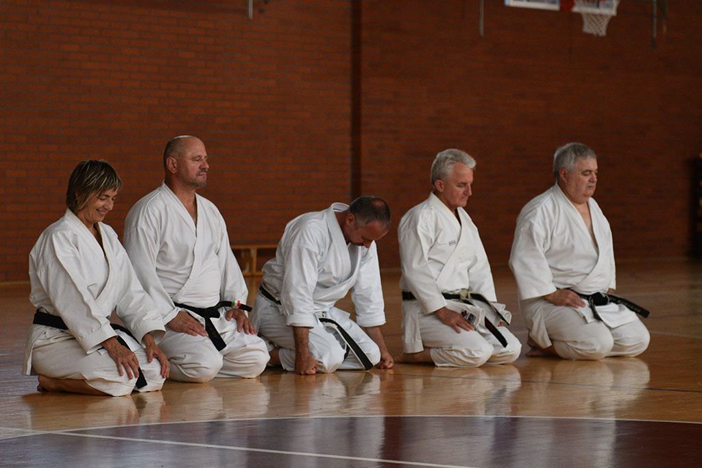Staż karate z włoskim mistrzem Giuseppe Beghetto w Legnicy