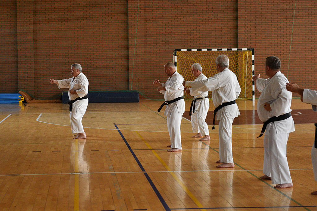 Staż karate z włoskim mistrzem Giuseppe Beghetto w Legnicy
