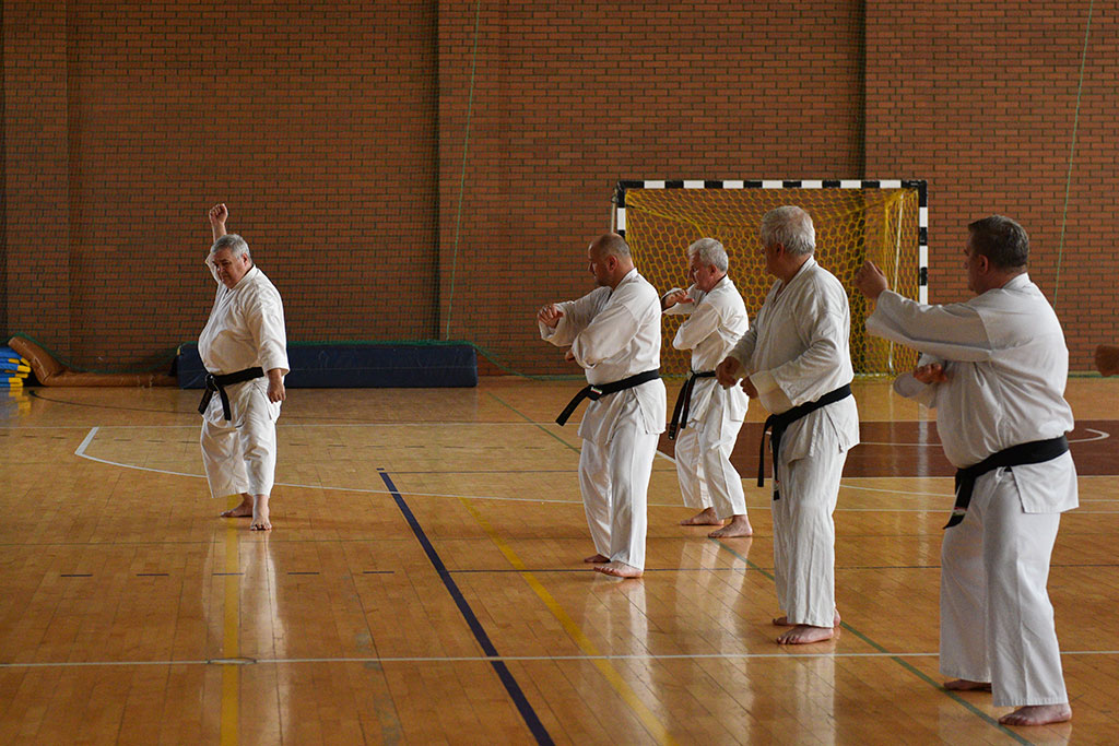 Staż karate z włoskim mistrzem Giuseppe Beghetto w Legnicy
