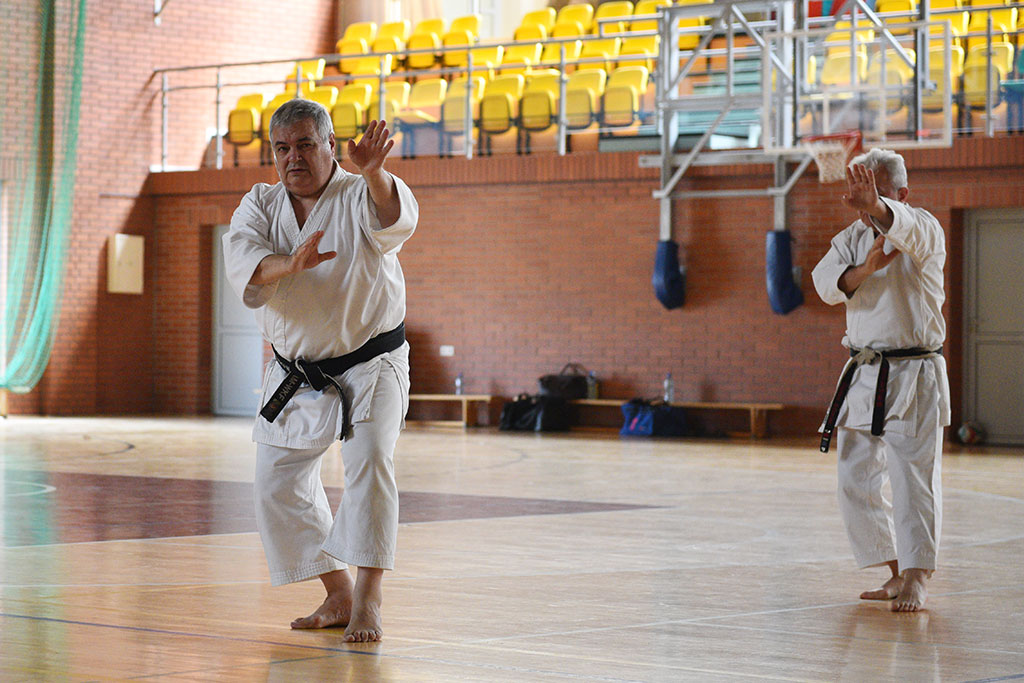 Staż karate z włoskim mistrzem Giuseppe Beghetto w Legnicy
