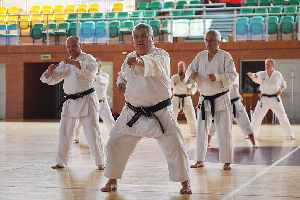 Staż karate z włoskim mistrzem Giuseppe Beghetto w Legnicy