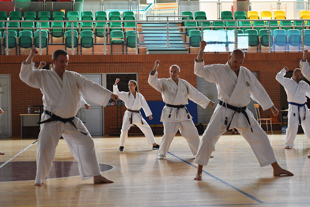 Staż karate z włoskim mistrzem Giuseppe Beghetto w Legnicy