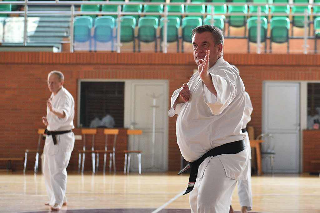 Staż karate z włoskim mistrzem Giuseppe Beghetto w Legnicy