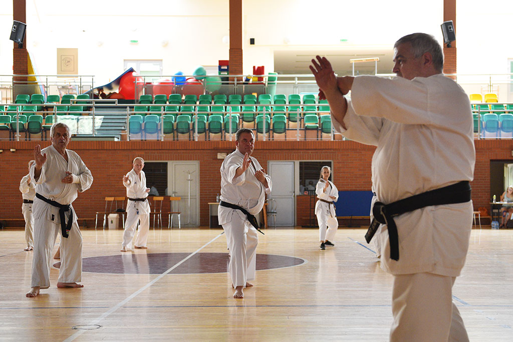 Staż karate z włoskim mistrzem Giuseppe Beghetto w Legnicy