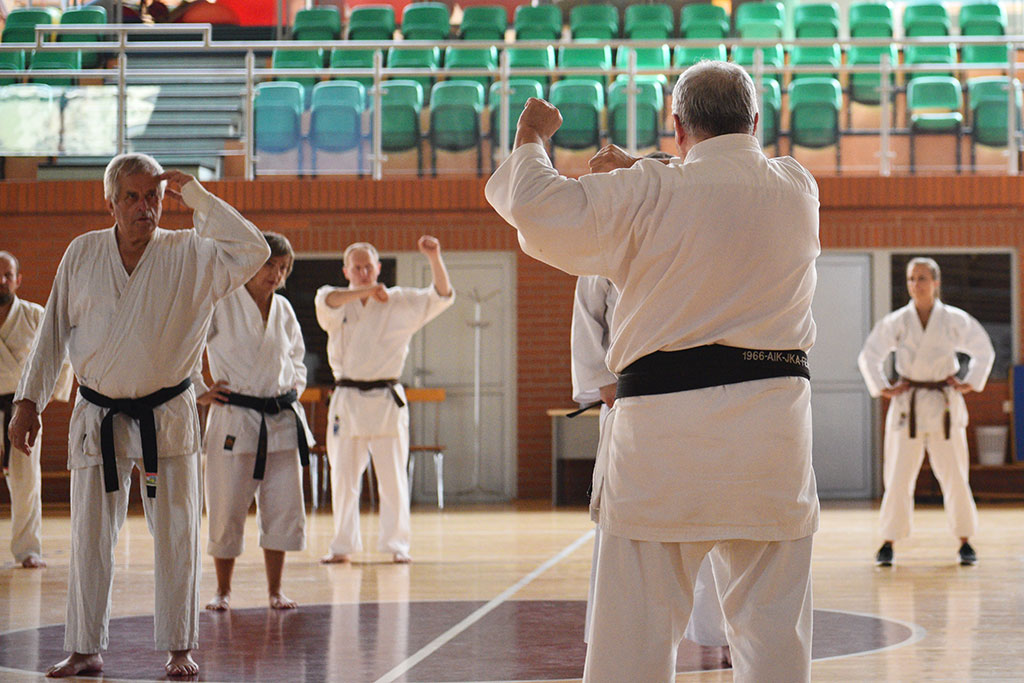 Staż karate z włoskim mistrzem Giuseppe Beghetto w Legnicy