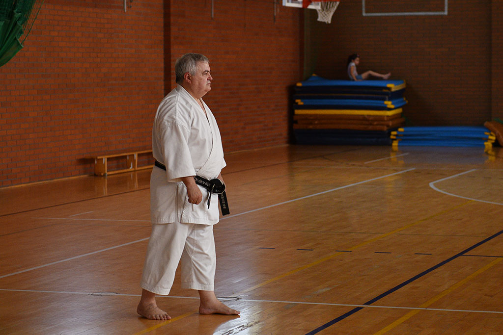 Staż karate z włoskim mistrzem Giuseppe Beghetto w Legnicy