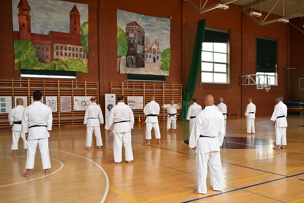 Staż karate z włoskim mistrzem Giuseppe Beghetto w Legnicy