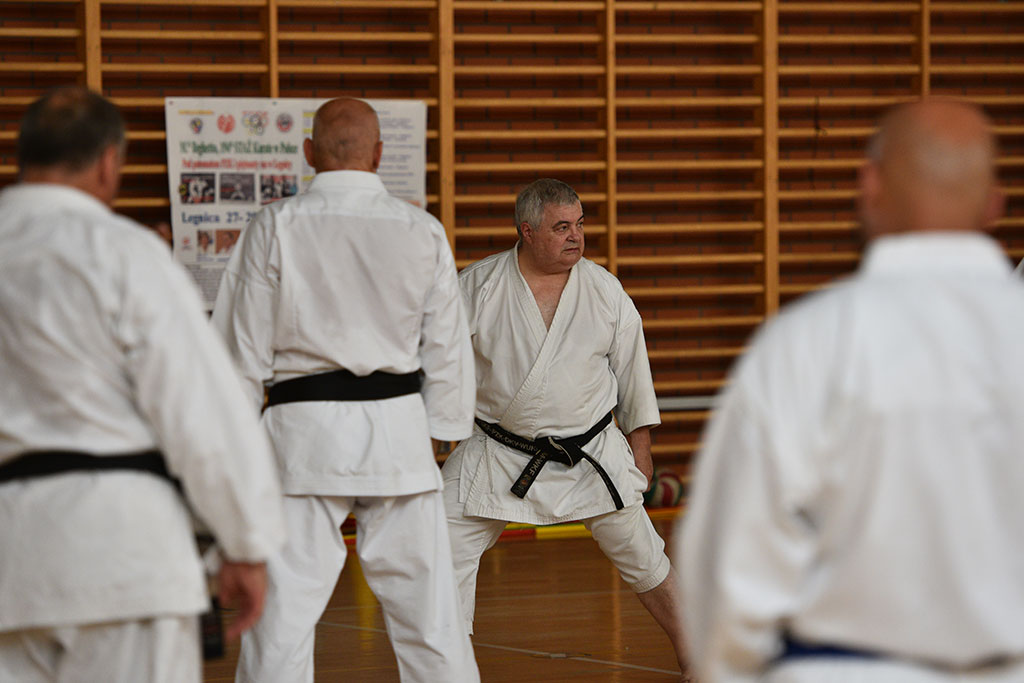 Staż karate z włoskim mistrzem Giuseppe Beghetto w Legnicy