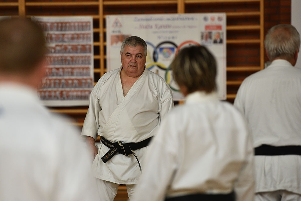 Staż karate z włoskim mistrzem Giuseppe Beghetto w Legnicy