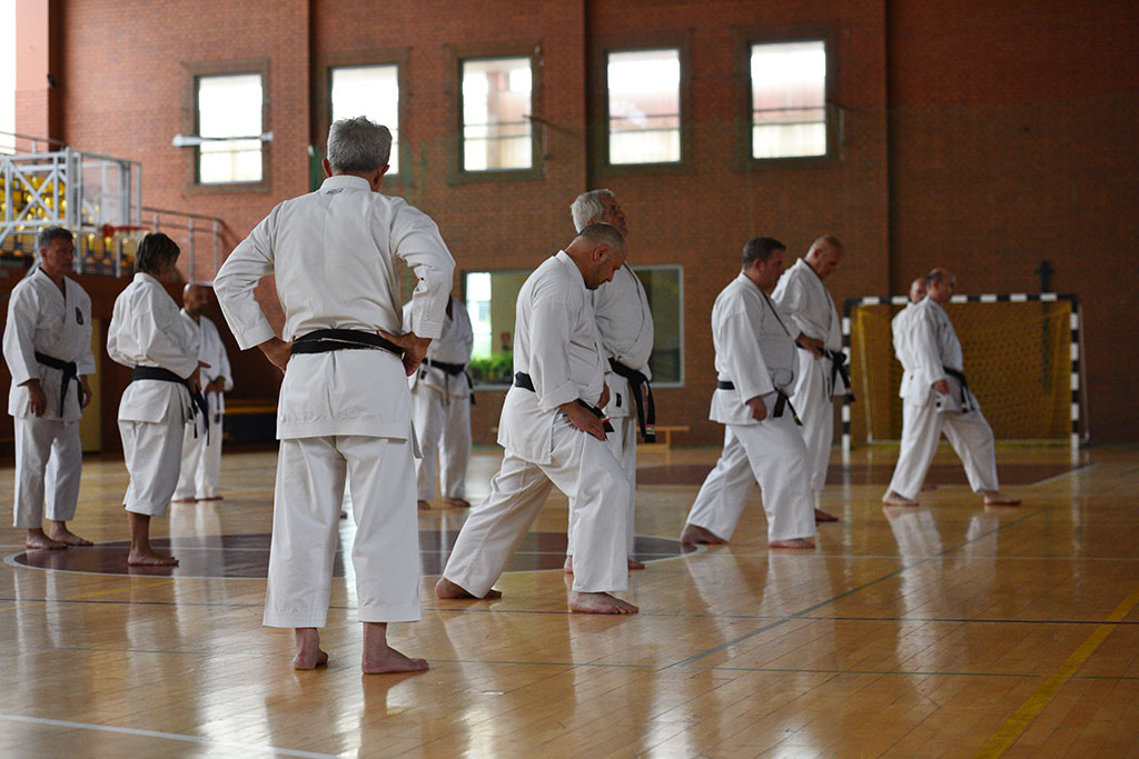 Staż karate z włoskim mistrzem Giuseppe Beghetto w Legnicy