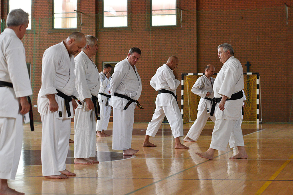 Staż karate z włoskim mistrzem Giuseppe Beghetto w Legnicy