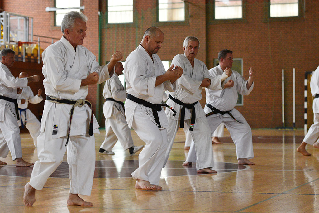 Staż karate z włoskim mistrzem Giuseppe Beghetto w Legnicy
