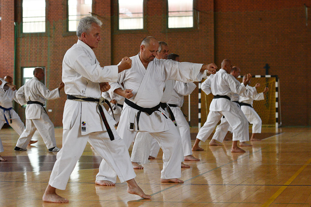 Staż karate z włoskim mistrzem Giuseppe Beghetto w Legnicy