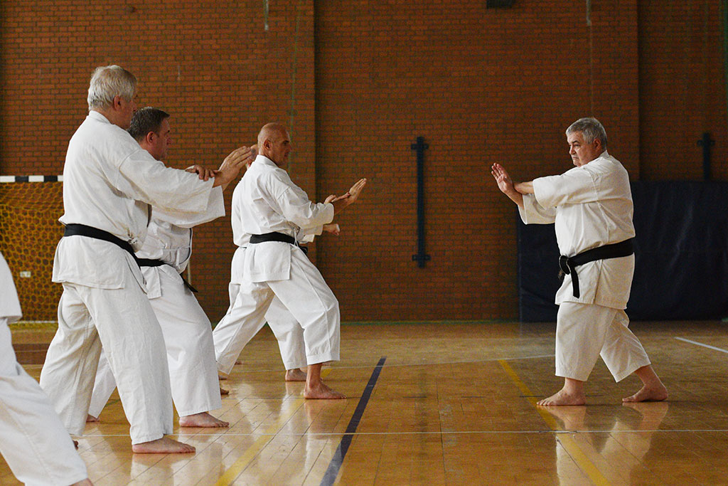 Staż karate z włoskim mistrzem Giuseppe Beghetto w Legnicy