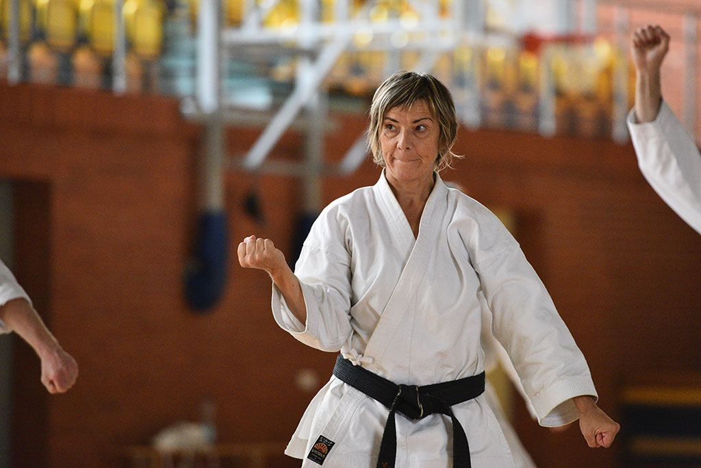 Staż karate z włoskim mistrzem Giuseppe Beghetto w Legnicy