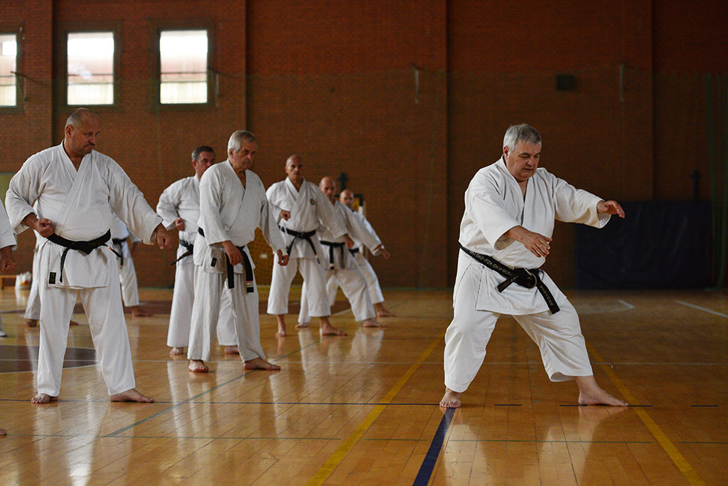 Staż karate z włoskim mistrzem Giuseppe Beghetto w Legnicy