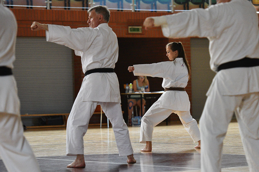 Staż karate z włoskim mistrzem Giuseppe Beghetto w Legnicy