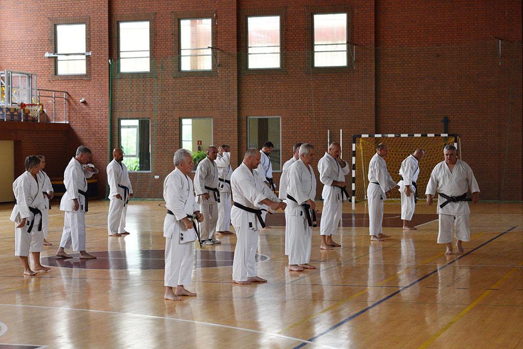 Staż karate z włoskim mistrzem Giuseppe Beghetto w Legnicy