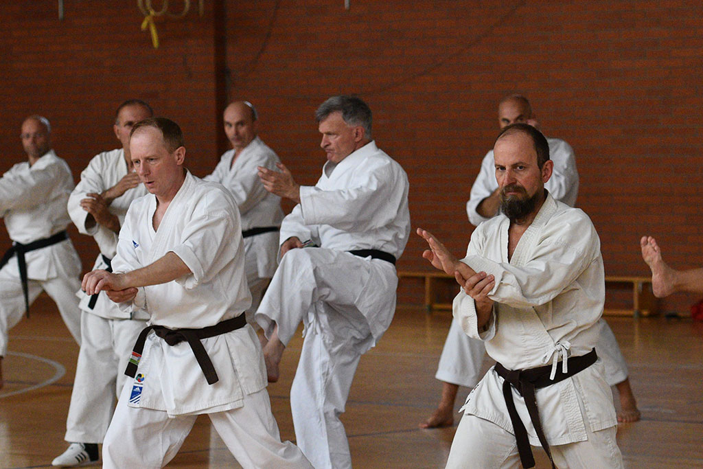 Staż karate z włoskim mistrzem Giuseppe Beghetto w Legnicy