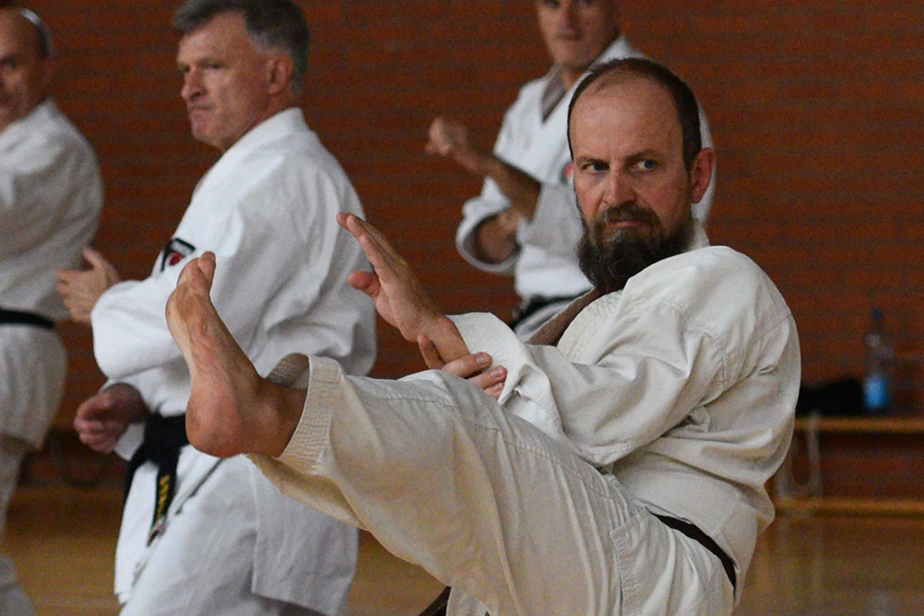 Staż karate z włoskim mistrzem Giuseppe Beghetto w Legnicy