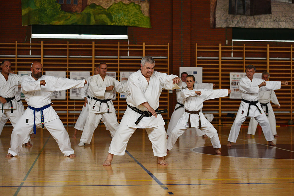 Staż karate z włoskim mistrzem Giuseppe Beghetto w Legnicy