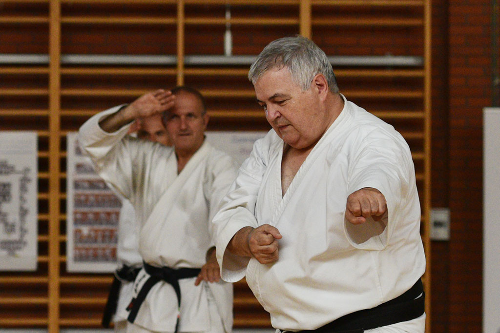 Staż karate z włoskim mistrzem Giuseppe Beghetto w Legnicy