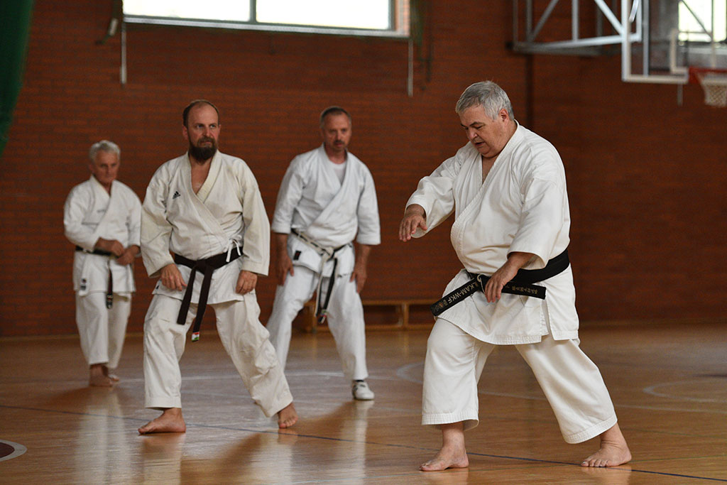 Staż karate z włoskim mistrzem Giuseppe Beghetto w Legnicy