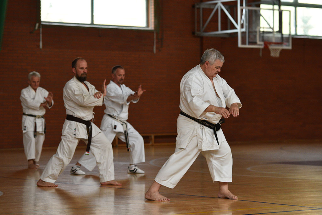Staż karate z włoskim mistrzem Giuseppe Beghetto w Legnicy