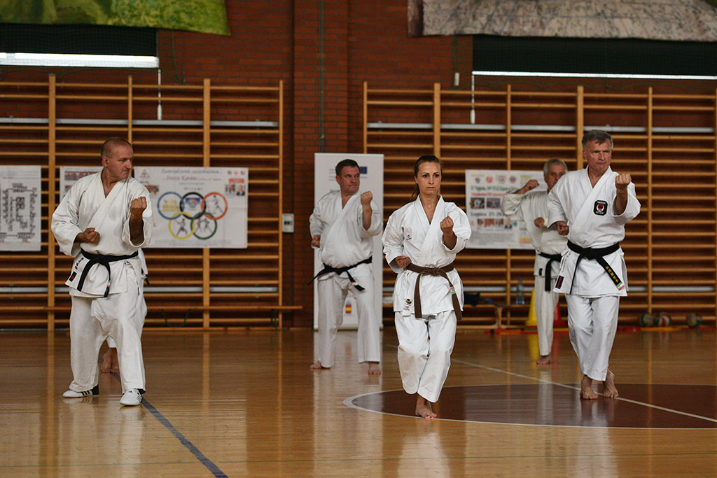 Staż karate z włoskim mistrzem Giuseppe Beghetto w Legnicy