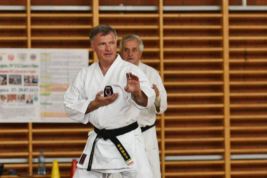 Staż karate z włoskim mistrzem Giuseppe Beghetto w Legnicy