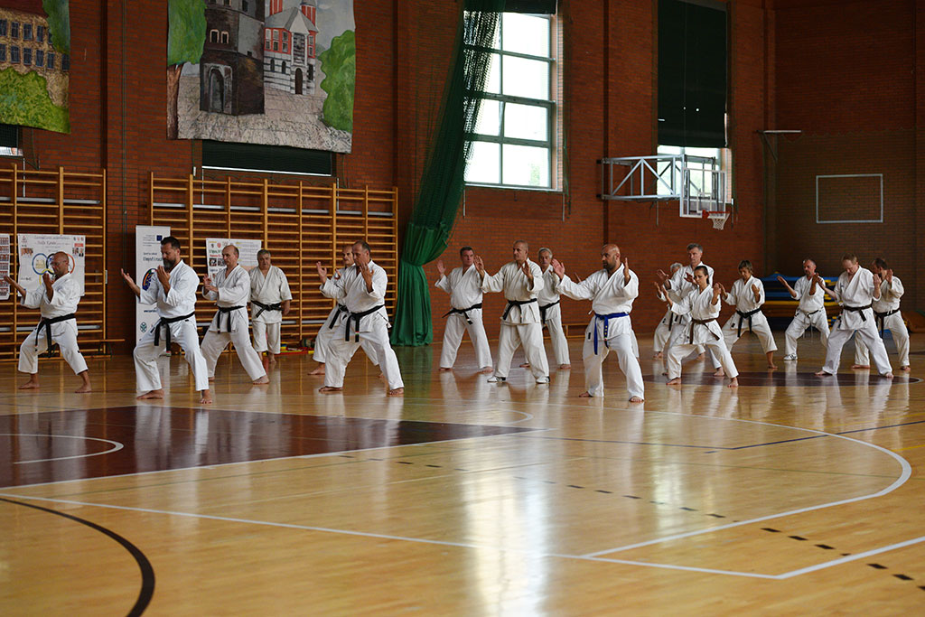 Staż karate z włoskim mistrzem Giuseppe Beghetto w Legnicy