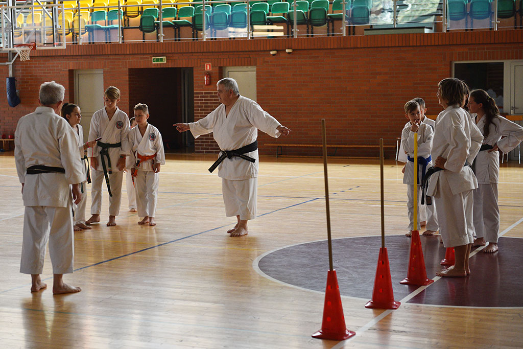 Staż karate z włoskim mistrzem Giuseppe Beghetto w Legnicy