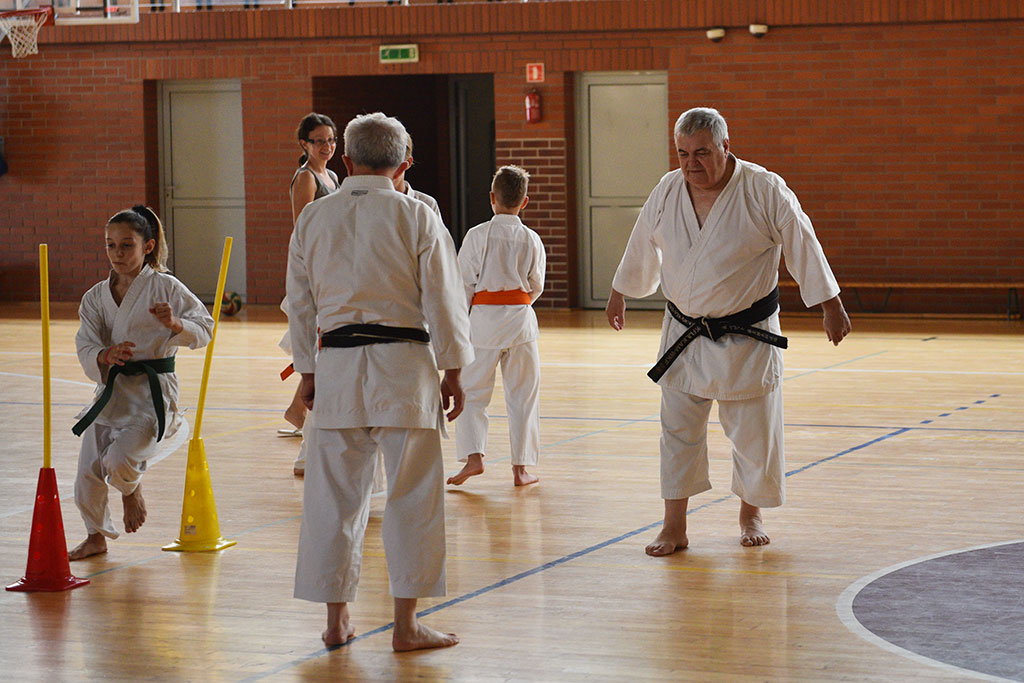 Staż karate z włoskim mistrzem Giuseppe Beghetto w Legnicy