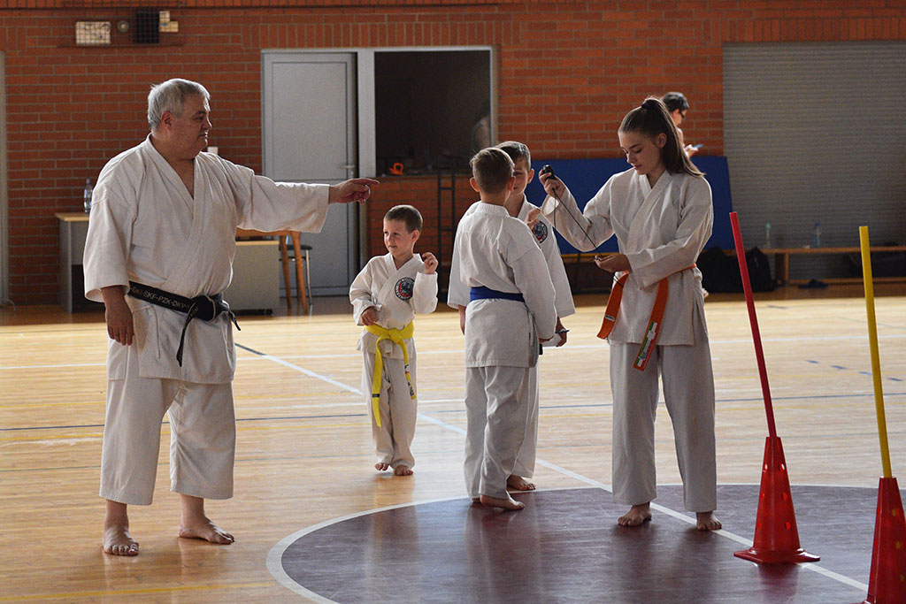 Staż karate z włoskim mistrzem Giuseppe Beghetto w Legnicy